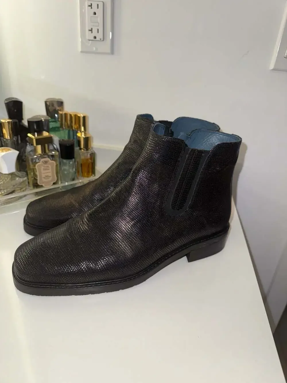 Handmade Luxury Turkish Chelsea Boots – Genuine Cow Leather – US Size 11